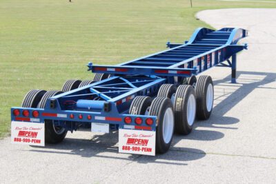 Iso Tank Chassis Tank Container Chassis Drop Frame Chassis Penn